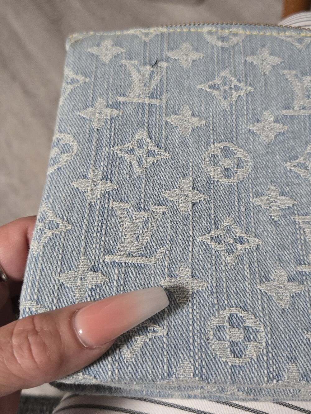 Master Sky Blue Denim Cousins Style Bag - Picture 16 of 16